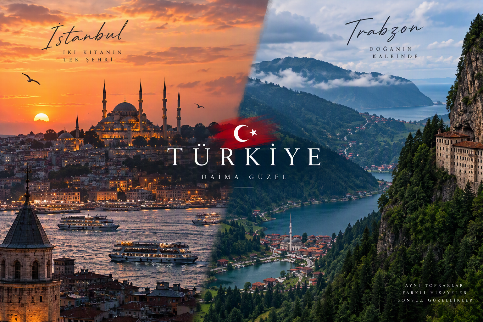 Turkey- Istanbul, Trabzon